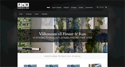 Desktop Screenshot of fonster-rum.com
